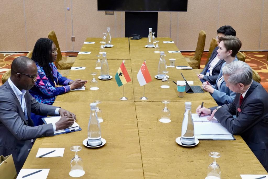 Ghana holds bilateral talks with Singapore on improving Cybersecurity